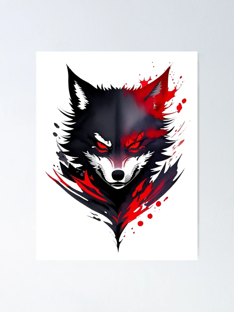 Blood Fire Wolf Ninja Aron - Illustrations ART street