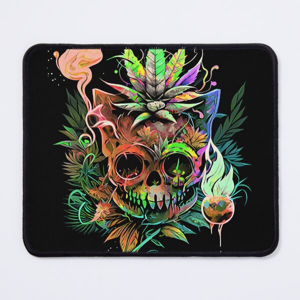 Item preview, Trippy Cat Skull Pineapple Alchemist designed and sold by MindWave THC.
