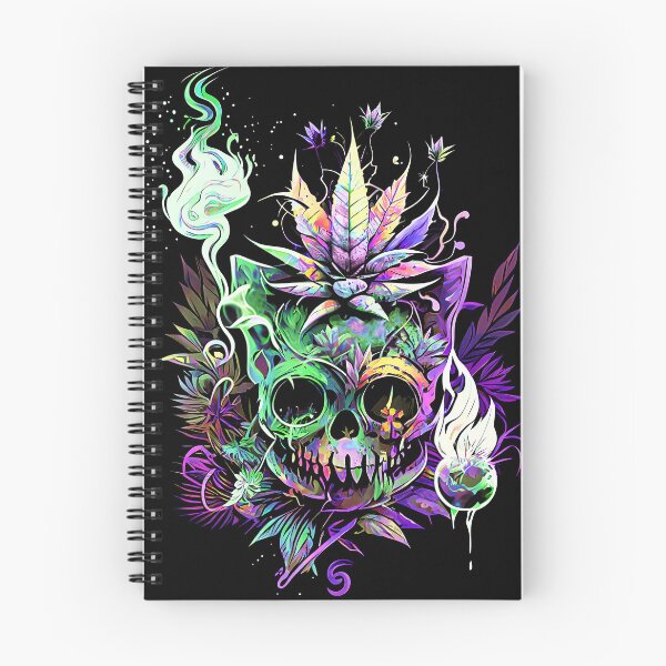 Item preview, Trippy Cat Skull Pineapple Alchemist designed and sold by MindWave THC.