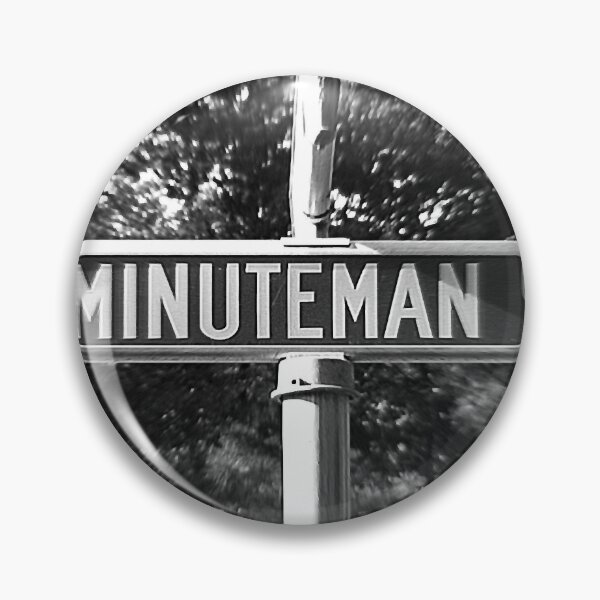 Item preview, A Street Sign Named Minuteman designed and sold by gillet-teanja.