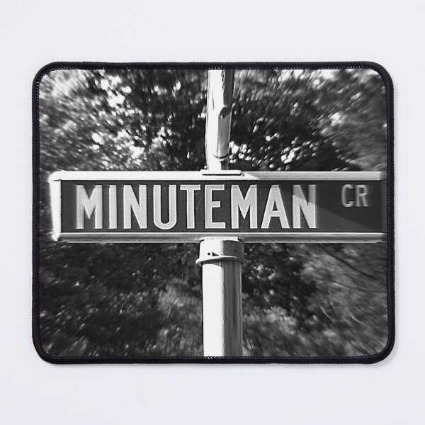 Item preview, A Street Sign Named Minuteman designed and sold by gillet-teanja.