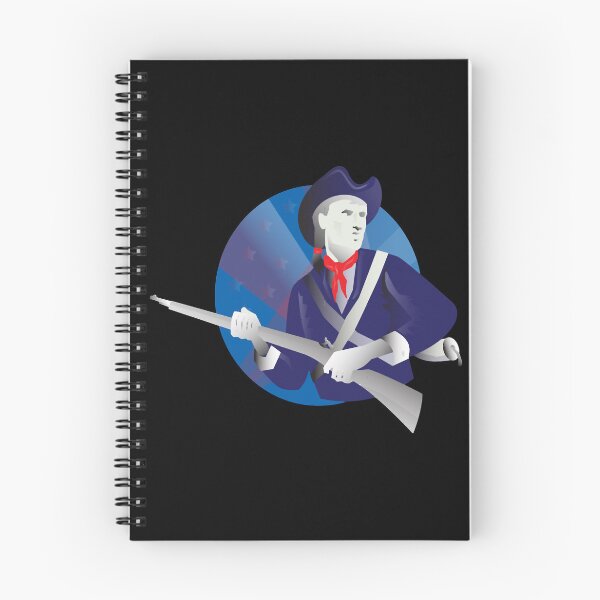 Item preview, American minuteman revolutionary soldier designed and sold by gillet-teanja.