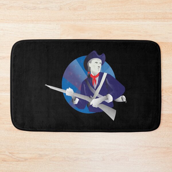 Item preview, American minuteman revolutionary soldier designed and sold by gillet-teanja.