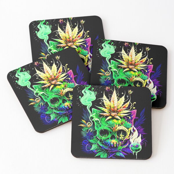 Item preview, Trippy Cat Skull Pineapple Alchemist designed and sold by MindWave THC.