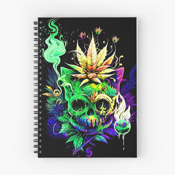 Item preview, Trippy Cat Skull Pineapple Alchemist designed and sold by MindWave THC.