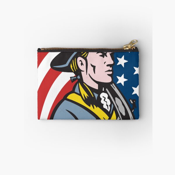 Item preview, American Patriot Minuteman With Flag  designed and sold by gillet-teanja.