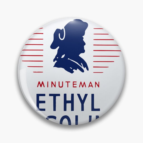 Item preview, Colonial Minuteman Ethyl Gasoline designed and sold by gillet-teanja.