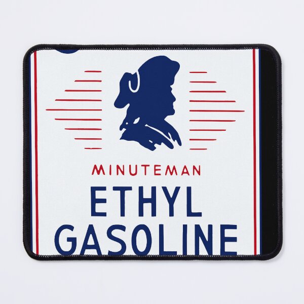 Item preview, Colonial Minuteman Ethyl Gasoline designed and sold by gillet-teanja.