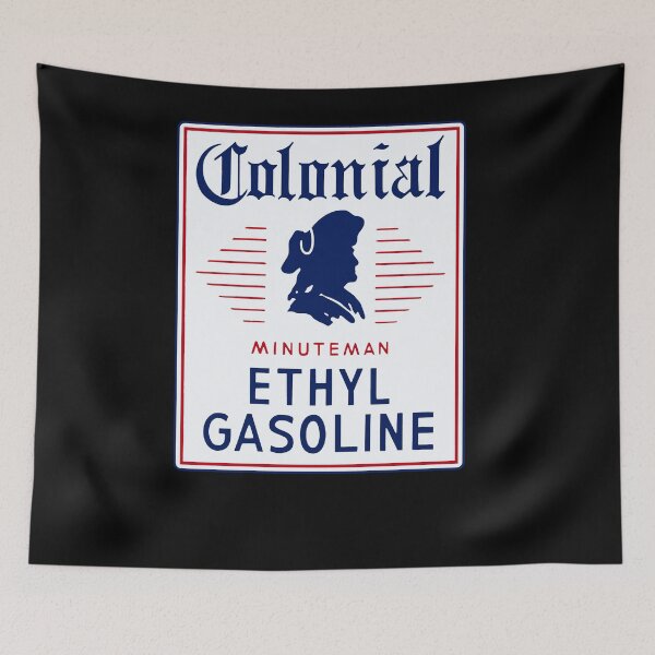 Item preview, Colonial Minuteman Ethyl Gasoline designed and sold by gillet-teanja.