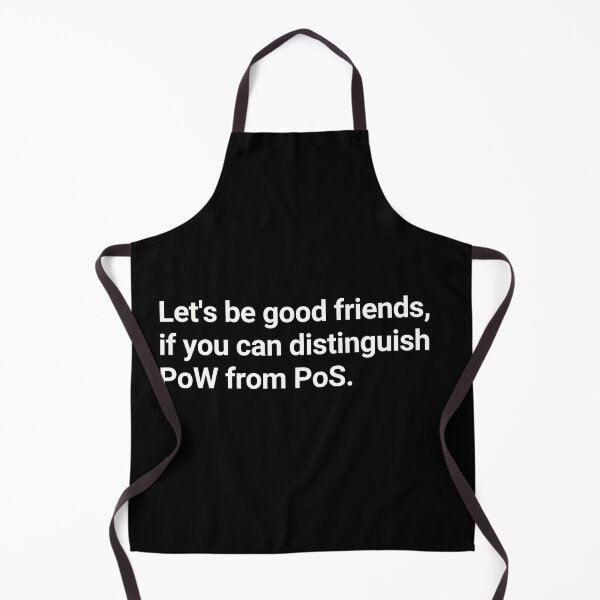 Item preview, Lets be good friends, if you can distinguish PoW from Pos. designed and sold by WhitepaperStyle.