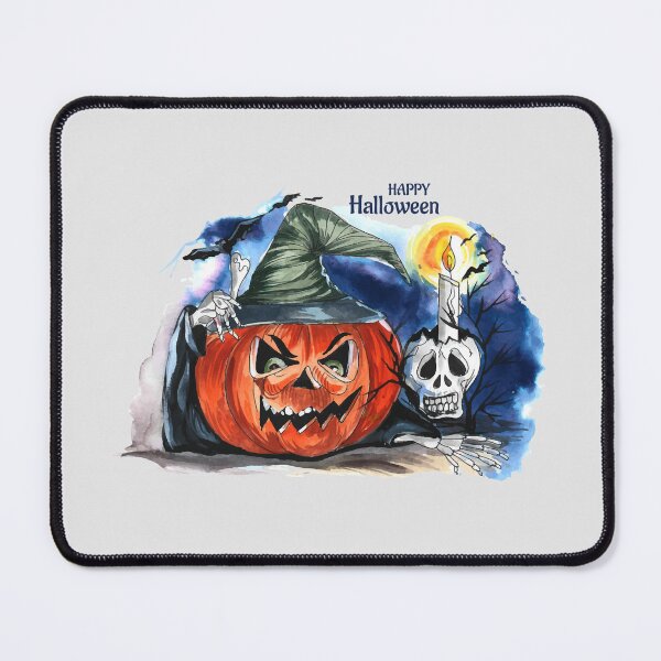 Item preview, pumpkin and the skull in the dark  designed and sold by quanlh.
