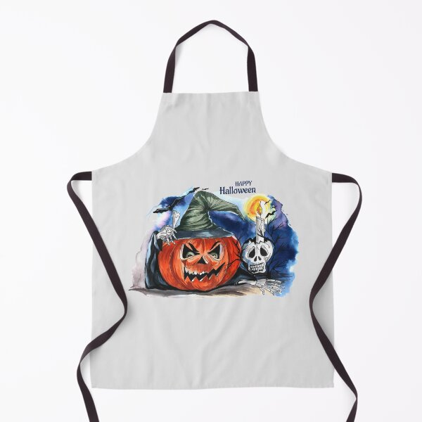 Item preview, pumpkin and the skull in the dark  designed and sold by quanlh.