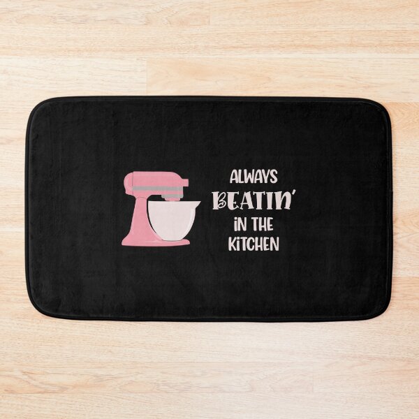 Item preview, Always Beatin’ in the Kitchen (Pink on Black) designed and sold by epinkb.