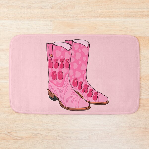 Item preview, Let’s Go Girls Pink Boots designed and sold by MaggieEDoodles.