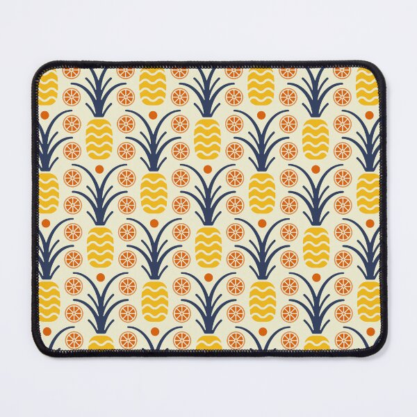 Item preview, KF 0082 F - Vintage Retro Tropical Fruits 70s Modern Geometric Floral Pattern designed and sold by KhakiFinch.