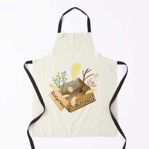 Item preview, Surprise yourself cottagecore and hygge sticker by DozyJov designed and sold by DozyJov.