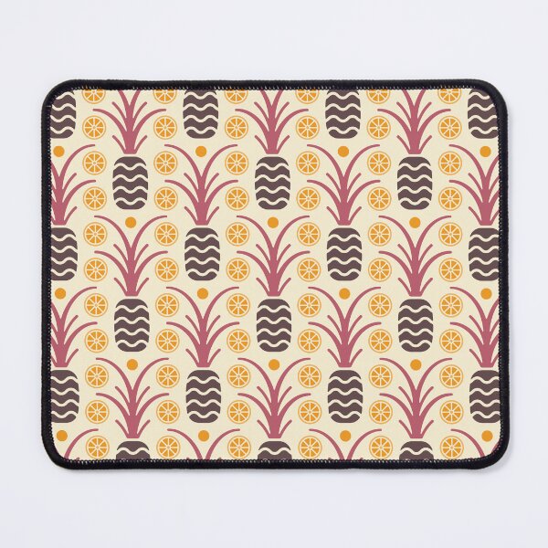 Item preview, KF 0082 H - Vintage Retro Tropical Fruits 70s Modern Geometric Floral Pattern designed and sold by KhakiFinch.