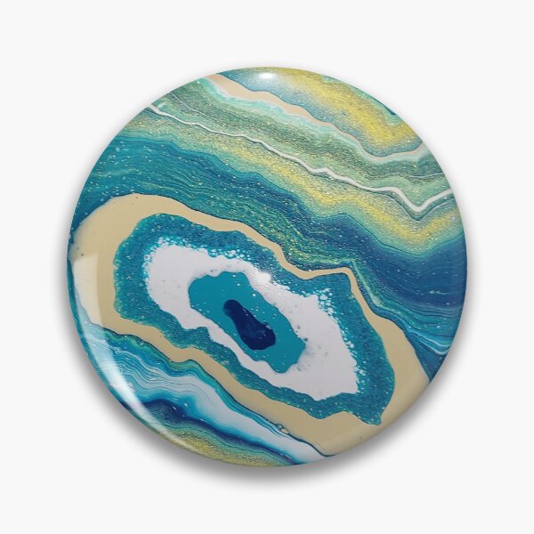 Item preview, Turquoise Geode designed and sold by chelseamaexx.