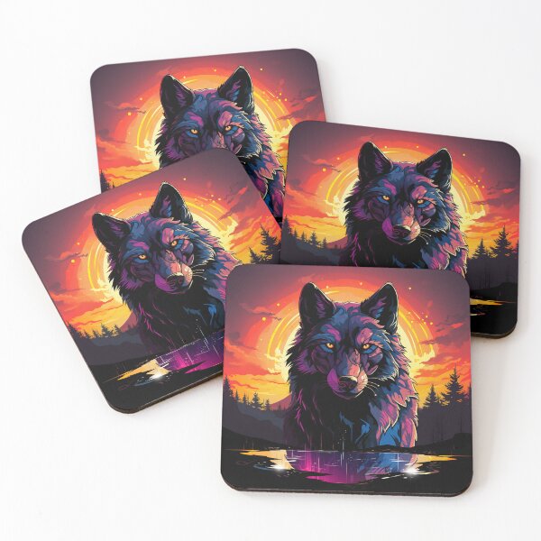 Item preview, Mystic Wolf designed and sold by PrintifyWorld.
