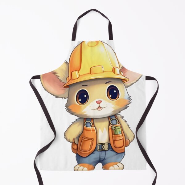 Item preview, Cute Mouse Construction Worker designed and sold by RicenScota.