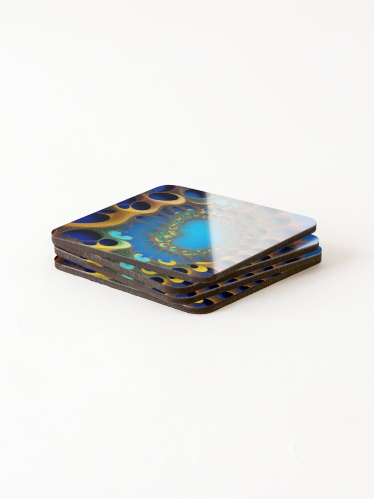 Thumbnail 4 of 5, Coasters (Set of 4), Infinity designed and sold by elearah1.