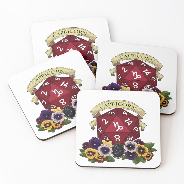 Item preview, Dice Capricorn designed and sold by Danielle Mahaffey.