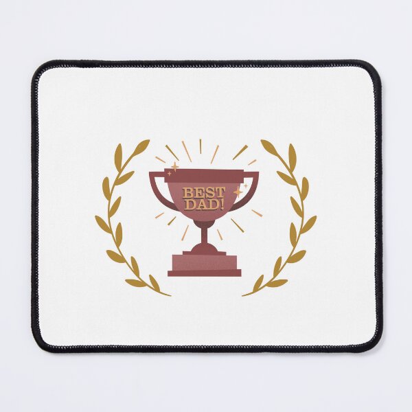 Item preview, Best Dad with laurels designed and sold by MerchQuiTue.
