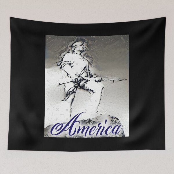 Item preview, America Minuteman Soldier designed and sold by stockal-fredia.