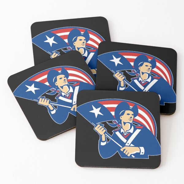 Item preview, American Patriot Minuteman With Flag Retro designed and sold by stockal-fredia.