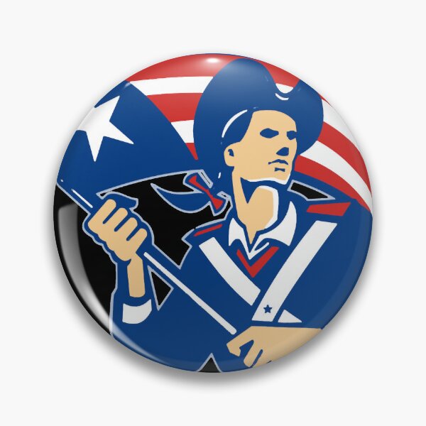 Item preview, American Patriot Minuteman With Flag Retro designed and sold by stockal-fredia.