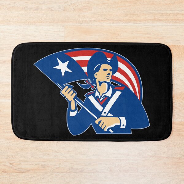 Item preview, American Patriot Minuteman With Flag Retro designed and sold by stockal-fredia.