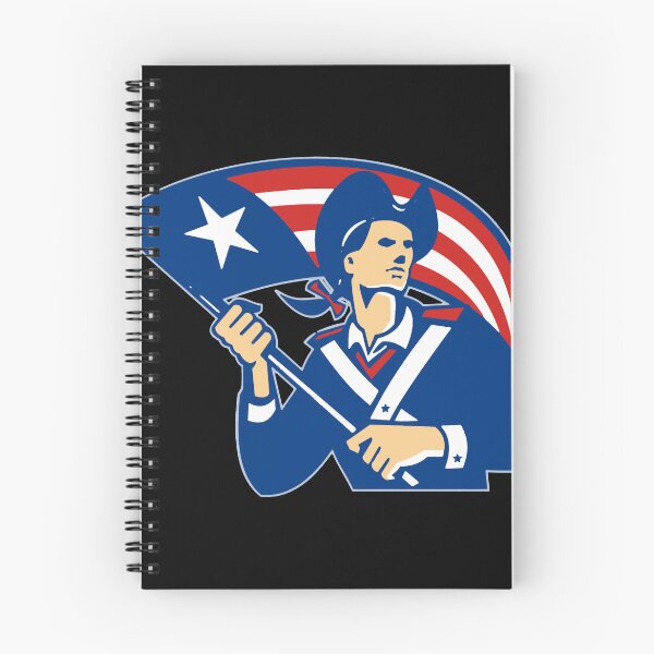 Item preview, American Patriot Minuteman With Flag Retro designed and sold by stockal-fredia.