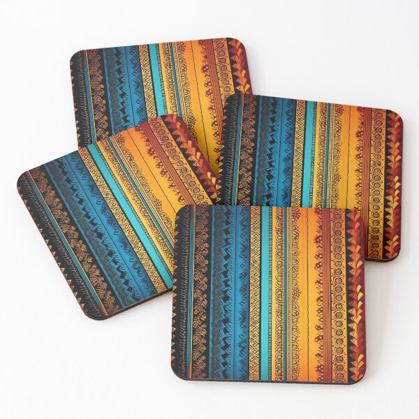 Item preview, A colorful henna pattern designed and sold by TogetherDshop.