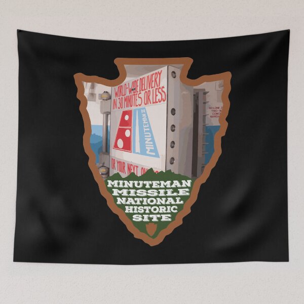 Item preview, Minuteman Missile National Historic Site arrowhead designed and sold by stockal-fredia.