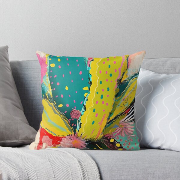 Item preview, Cactus with flowers designed and sold by LeitesArt.