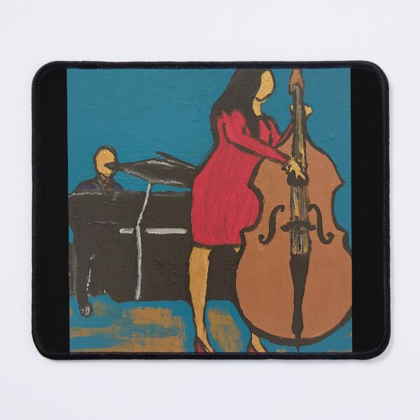 Item preview, Lady On The Bass designed and sold by RachelNatalie.