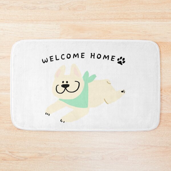 Item preview, Bulldog welcome home English version designed and sold by Jnnnnn.