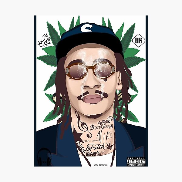 Wiz Khalifa Schablone