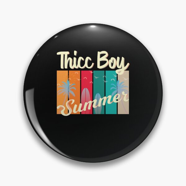 Item preview, Thicc Boy Summer Funny Vintage summer Style For Beach designed and sold by ALITOPRINCE.