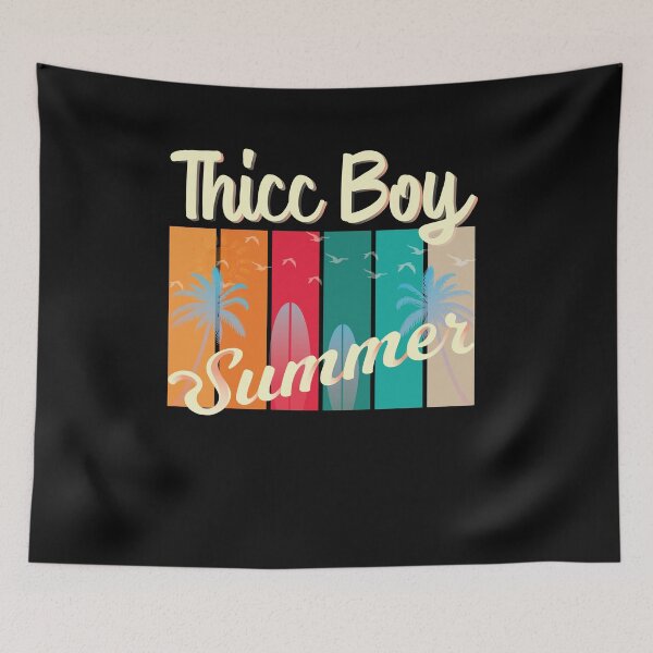 Item preview, Thicc Boy Summer Funny Vintage summer Style For Beach designed and sold by ALITOPRINCE.