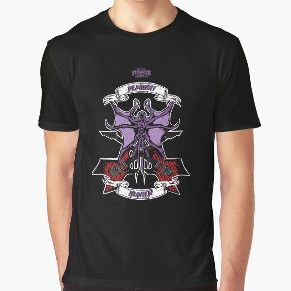 Item preview, STRANGER THINGS 4: DEMOBAT HUNTER (GRUNGE STYLE) designed and sold by FunGangStore.