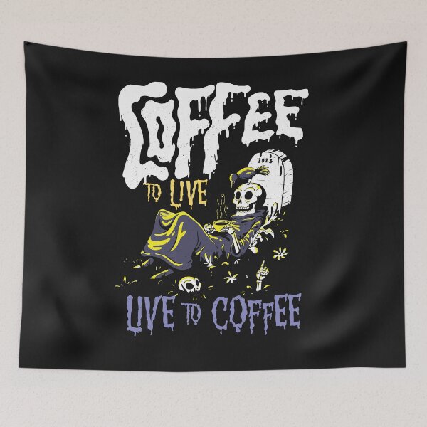 Item preview, Coffee for Life - Cafe Addiction designed and sold by ChrisFeil.