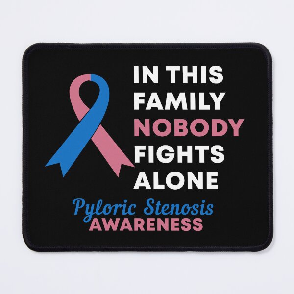 Item preview, In This Family Nobody Fights Alone Pyloric Stenosis Awareness designed and sold by Color-Sparkle.