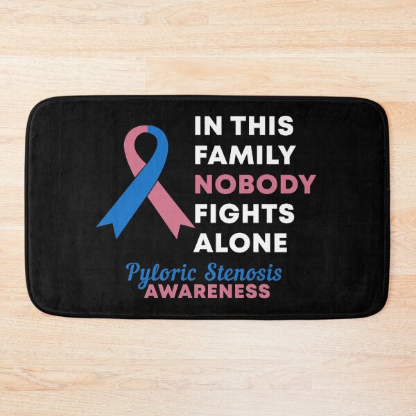 Item preview, In This Family Nobody Fights Alone Pyloric Stenosis Awareness designed and sold by Color-Sparkle.