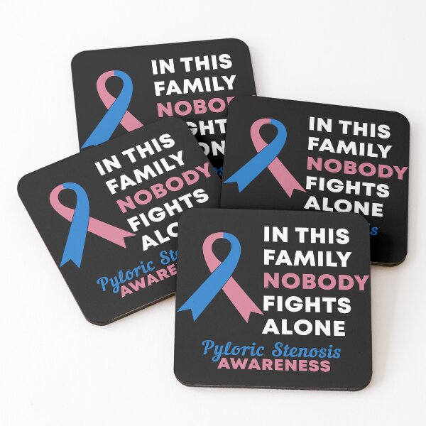 Item preview, In This Family Nobody Fights Alone Pyloric Stenosis Awareness designed and sold by Color-Sparkle.