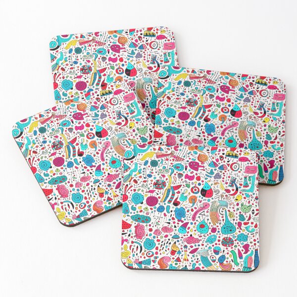 Item preview, Colorful scribble symphony designed and sold by miss-keysmash.