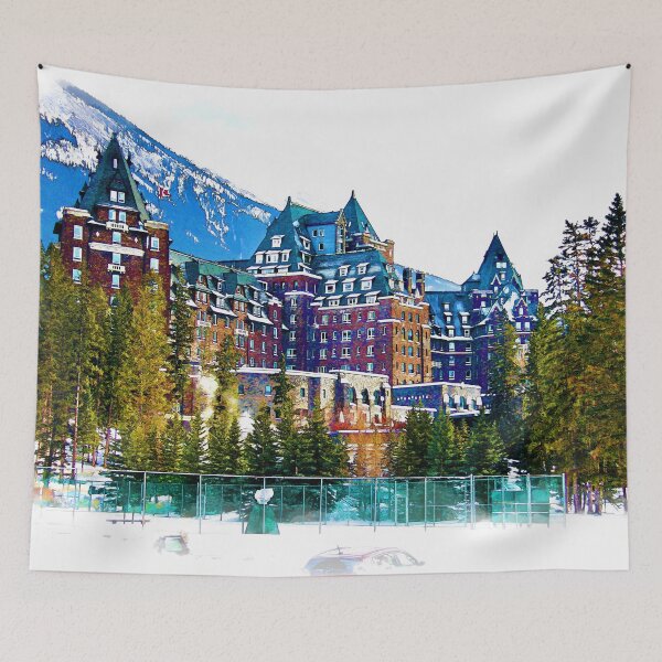 Artikelvorschau, Schloss in den Bergen - Banff Alberta Canada entworfen und verkauft von NaturePrints.