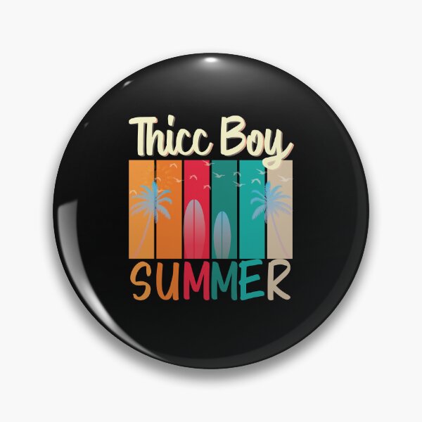 Item preview, Thicc Boy Summer Funny Vintage summer Style For Beach designed and sold by ALITOPRINCE.