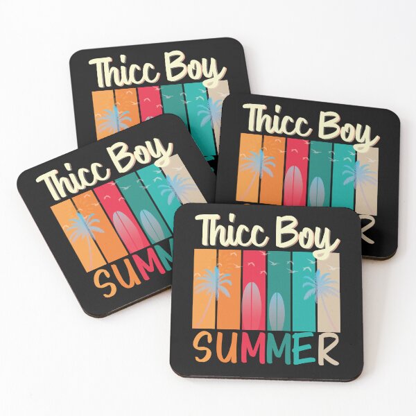 Item preview, Thicc Boy Summer Funny Vintage summer Style For Beach designed and sold by ALITOPRINCE.