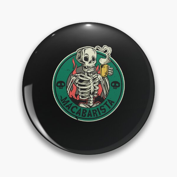 Item preview, Macabarista - Macabre Barista Coffee designed and sold by ChrisFeil.